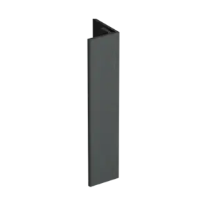 Keralit Verlengd eindprofiel 17x44 mm - Antraciet (1 x 400 cm)