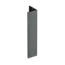 Keralit Verlengd eindprofiel 17x44 mm - Basaltgrijs