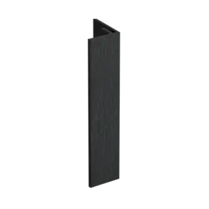 Keralit Verlengd eindprofiel 17x44 mm - Zwartgrijs (1 x 400 cm)