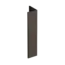 Keralit Verlengd eindprofiel 17x44 mm - Donker eiken (1 x 400 cm)