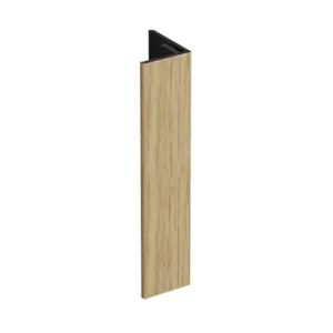 Keralit Verlengd eindprofiel 17x44 mm - Licht eiken (1 x 400 cm)