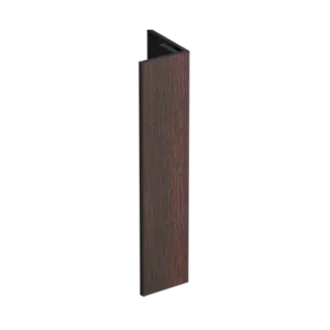 Keralit Verlengd eindprofiel 17x44 mm - Mahonie (1 x 400 cm)