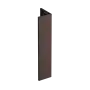 Keralit Verlengd eindprofiel 17x44 mm - Mahonie
