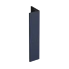 Keralit Verlengd eindprofiel 17x44 mm - Staalblauw