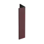 Keralit Verlengd eindprofiel 17x44 mm - Wijnrood
