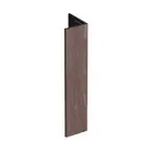 Keralit Verlengd eindprofiel 17x44 mm - Bruin eiken