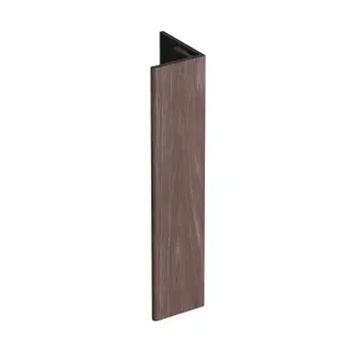 Keralit Verlengd eindprofiel 17x44 mm - Bruin eiken