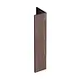 Keralit Verlengd eindprofiel 17x44 mm - Bruin eiken