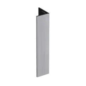 Keralit Verlengd eindprofiel 17x44 mm - Wit eiken (1 x 400 cm)