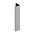 Keralit Verlengd eindprofiel 17x44 mm - Wit eiken