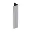 Keralit Verlengd eindprofiel 17x44 mm - Wit eiken (1 x 400 cm)