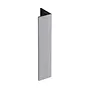 Keralit Verlengd eindprofiel 17x44 mm - Wit eiken (1 x 400 cm)