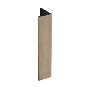 Keralit Verlengd eindprofiel 17x44 mm - Natuur eiken (1 x 400 cm)