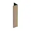 Keralit Verlengd eindprofiel 17x44 mm - Natuur eiken (1 x 400 cm)