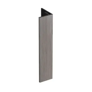 Keralit Verlengd eindprofiel 17x44 mm - Taupe eiken
