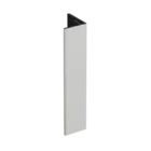 Keralit Verlengd eindprofiel 17x44 mm - Wit