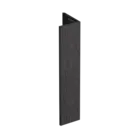 Keralit Verlengd eindprofiel 17x44 mm - Donkerbruin