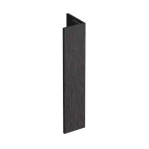 Keralit Verlengd eindprofiel 17x44 mm - Donkerbruin (1 x 400 cm)