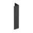 Keralit Verlengd eindprofiel 17x44 mm - Donkerbruin