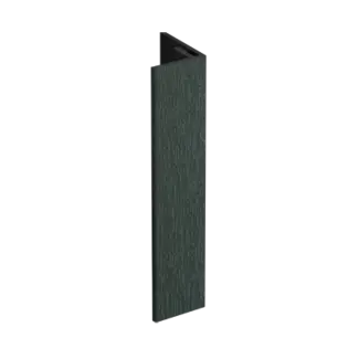 Keralit Verlengd eindprofiel 17x44 mm - Donkergroen