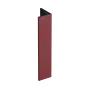 Keralit Verlengd eindprofiel 17x44 mm - Rood (1 x 400 cm)
