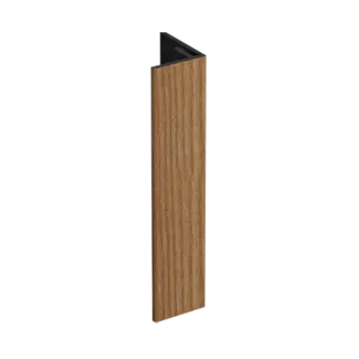 Keralit Verlengd eindprofiel 17x44 mm - Bruin redceder