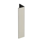 Keralit Verlengd eindprofiel 17x44 mm - Crème