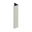 Keralit Verlengd eindprofiel 17x44 mm - Crème