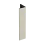 Keralit Verlengd eindprofiel 17x44 mm - Crème