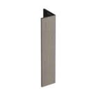 Keralit Verlengd eindprofiel 17x44 mm - Vergrijsd ceder