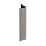 Keralit Verlengd eindprofiel 17x44 mm - Vergrijsd ceder (1 x 400 cm)