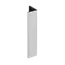 Keralit Verlengd eindprofiel 17x44 mm - Snowwhite (1 x 400 cm)