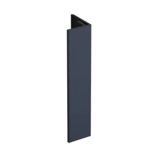 Keralit Verlengd eindprofiel 17x44 mm - Skyblue