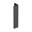 Keralit Verlengd eindprofiel 17x44 mm - Dustgrey