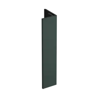Keralit Verlengd eindprofiel 17x44 mm - Timbergreen