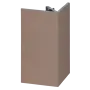 Keralit Uitwendig hoekprofiel 46x46 mm - Bruingrijs