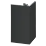 Keralit Uitwendig hoekprofiel 46x46 mm - Zwart