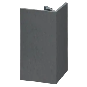 Keralit Uitwendig hoekprofiel 46x46 mm - Antraciet (1 x 400 cm)