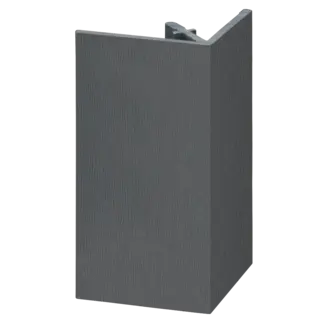 Keralit Uitwendig hoekprofiel 46x46 mm - Antraciet