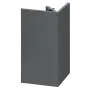 Keralit Uitwendig hoekprofiel 46x46 mm - Antraciet