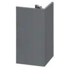 Keralit Uitwendig hoekprofiel 46x46 mm - Basaltgrijs