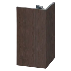 Keralit Uitwendig hoekprofiel 46x46 mm - Donker eiken (1 x 400 cm)