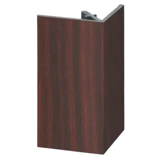 Keralit Uitwendig hoekprofiel 46x46 mm - Mahonie