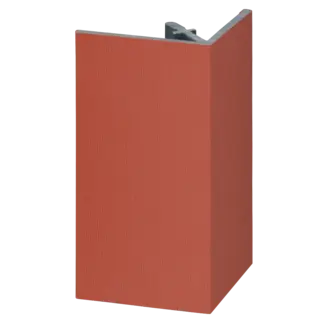 Keralit Uitwendig hoekprofiel 46x46 mm - Steenrood