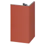 Keralit Uitwendig hoekprofiel 46x46 mm - Steenrood (1 x 400 cm)