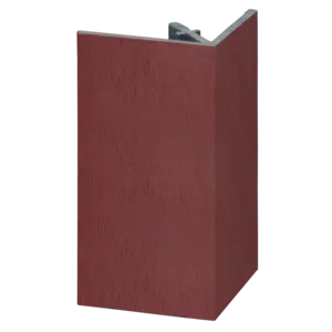 Keralit Uitwendig hoekprofiel 46x46 mm - Wijnrood (1 x 400 cm)