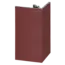 Keralit Uitwendig hoekprofiel 46x46 mm - Wijnrood (1 x 400 cm)