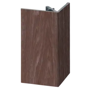 Keralit Uitwendig hoekprofiel 46x46 mm - Bruin eiken (1 x 400 cm)