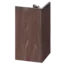 Keralit Uitwendig hoekprofiel 46x46 mm - Bruin eiken
