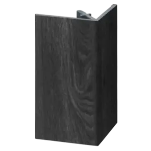 Keralit Uitwendig hoekprofiel 46x46 mm - Zwart eiken (1 x 400 cm)